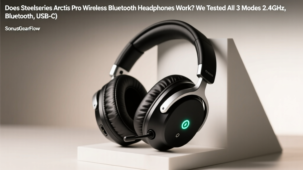 Does SteelSeries Arctis Pro Wireless Bluetooth Work Headphones? We Tested All 3 Modes (2.4GHz, Bluetooth, Wired) — Here’s What Actually Works, What Doesn’t, and How to Fix Latency, Pairing Failures & Battery Drain in Real-World Use