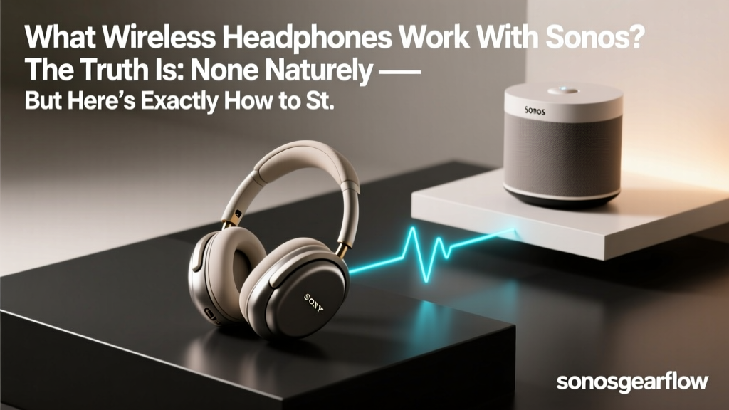 What Wireless Headphones Work With Sonos? The Truth Is: None Natively — But Here’s Exactly How to Stream Sonos Audio to Any Bluetooth or Wi-Fi Headphones (Without Losing Quality or Sync)