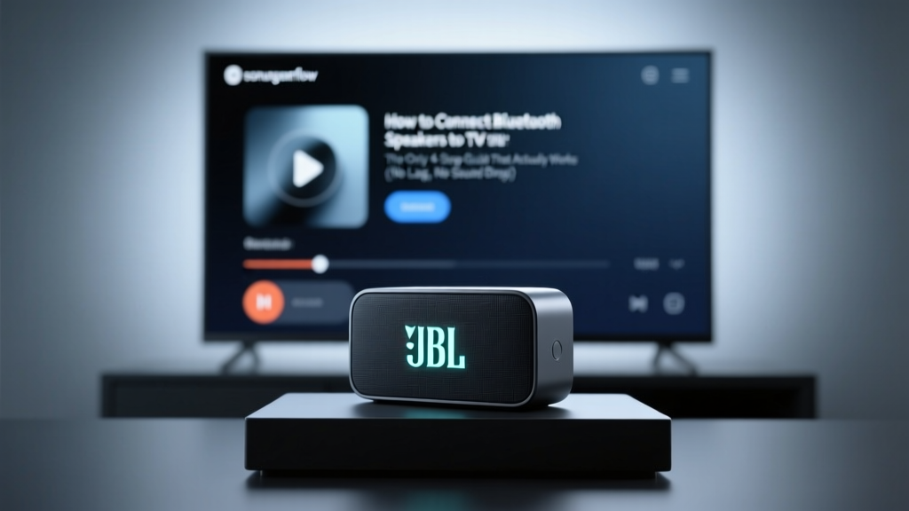 How to Connect Bluetooth Speakers to TV JBL: The Only 4-Step Guide That Actually Works (No Lag, No Pairing Loops, No Manual Hunting)