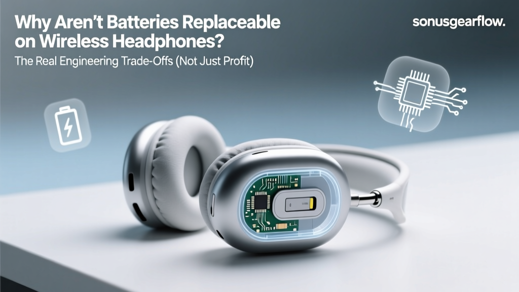 Why Aren't Batteries Replaceable on Wireless Headphones? The Real Engineering Trade-Offs (Not Just Planned Obsolescence) — And Which Models *Actually* Let You Swap Them Yourself