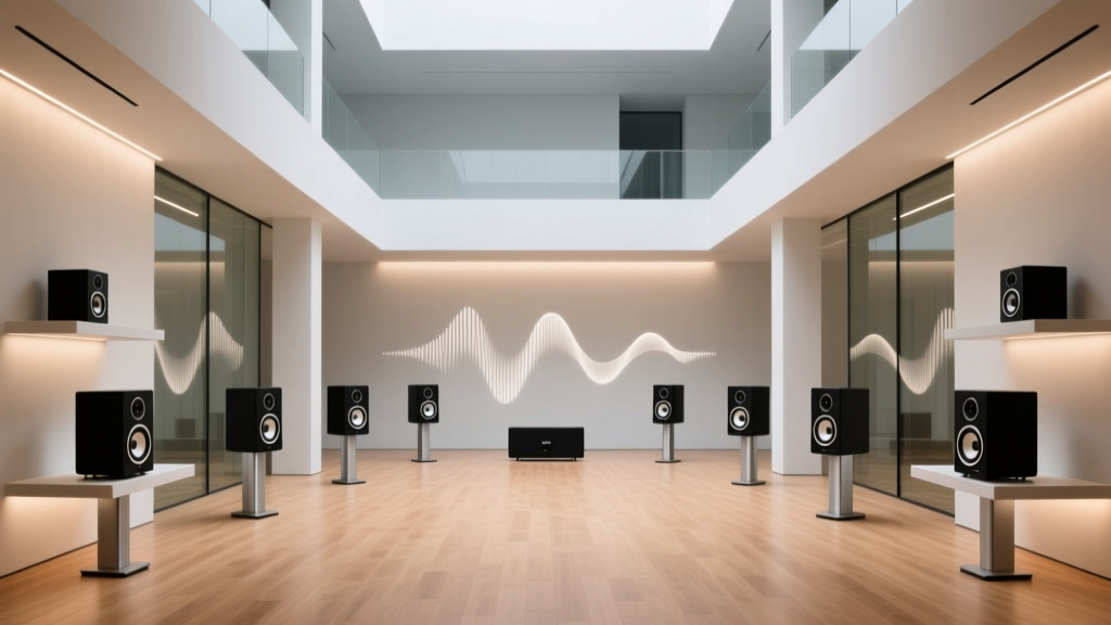 Bluetooth Speaker Layout for Large Buildings