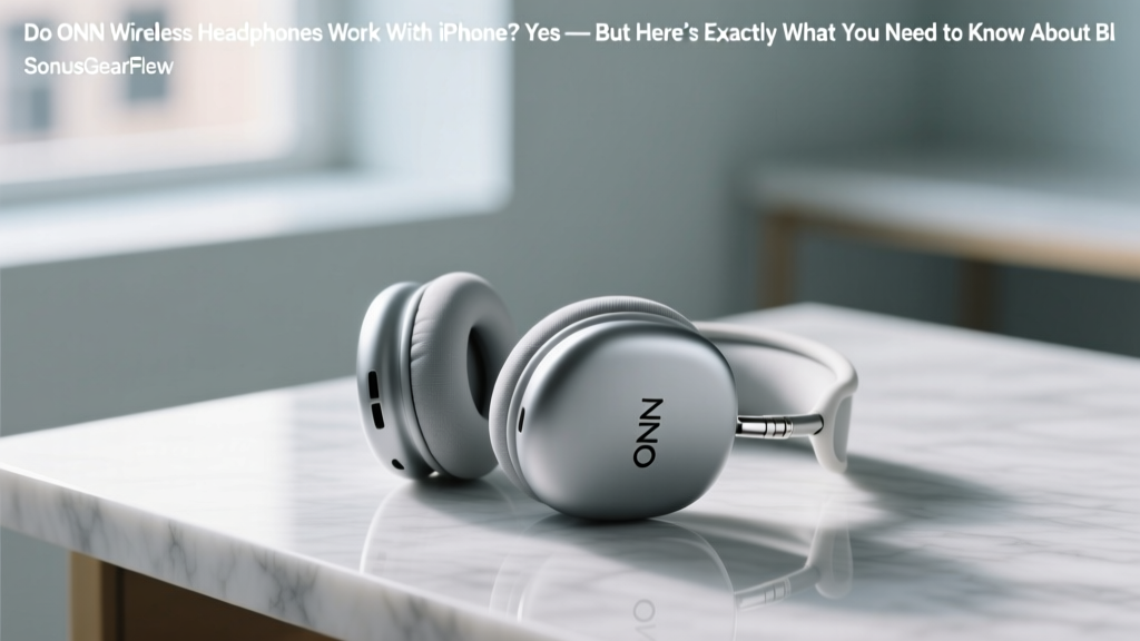 Do ONN Wireless Headphones Work With iPhone? Yes — But Here’s Exactly What You Need to Know About Bluetooth Pairing, Audio Quality Limitations, Battery Life Realities, and Why Some Models Drop Connection During Calls (Spoiler: It’s Not Your iPhone)