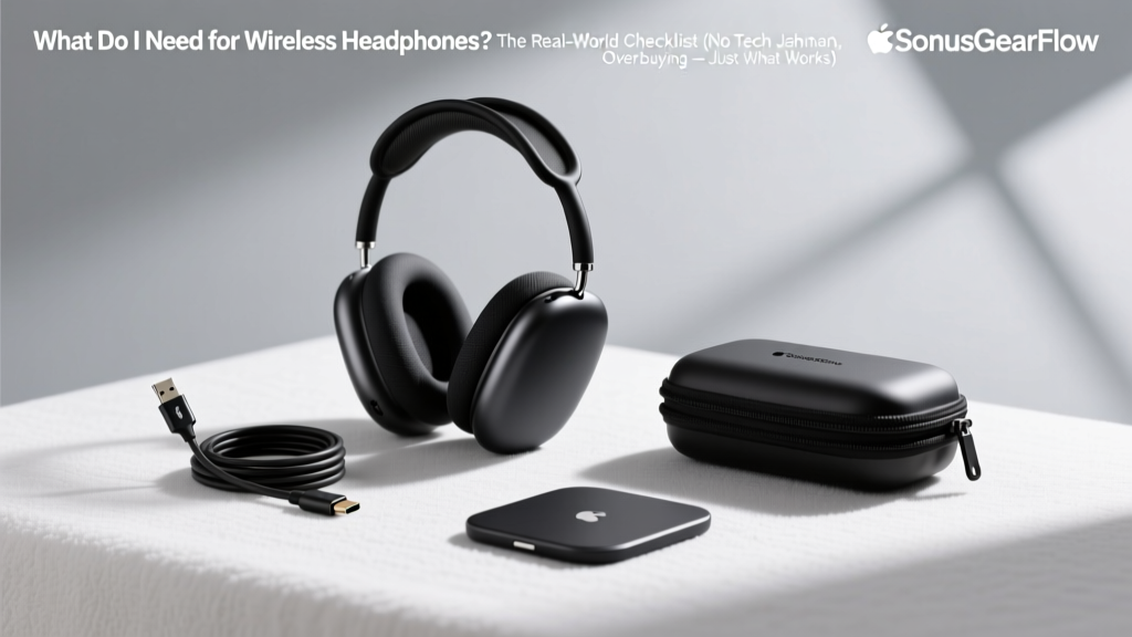 What Do I Need for Wireless Headphones? The Real-World Checklist (No Tech Jargon, No Overbuying — Just What Actually Works in 2024)