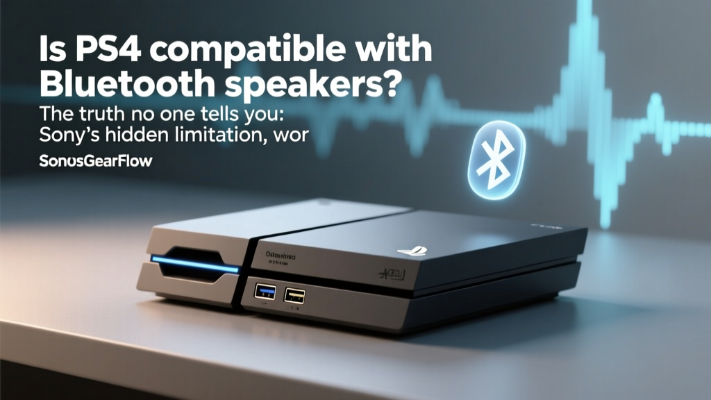 Is PS4 compatible with Bluetooth speakers? The truth no one tells you: Sony’s hidden limitation, workarounds that actually work in 2024, and why your $200 JBL won’t pair (plus the 3 speaker models confirmed to function flawlessly)