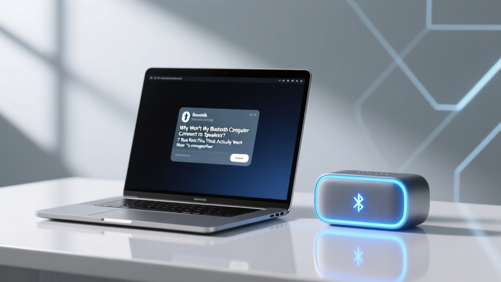 Why Won’t My Bluetooth Computer Connect to Speakers? 7 Real-World Fixes That Actually Work (No More Restarting & Hoping)