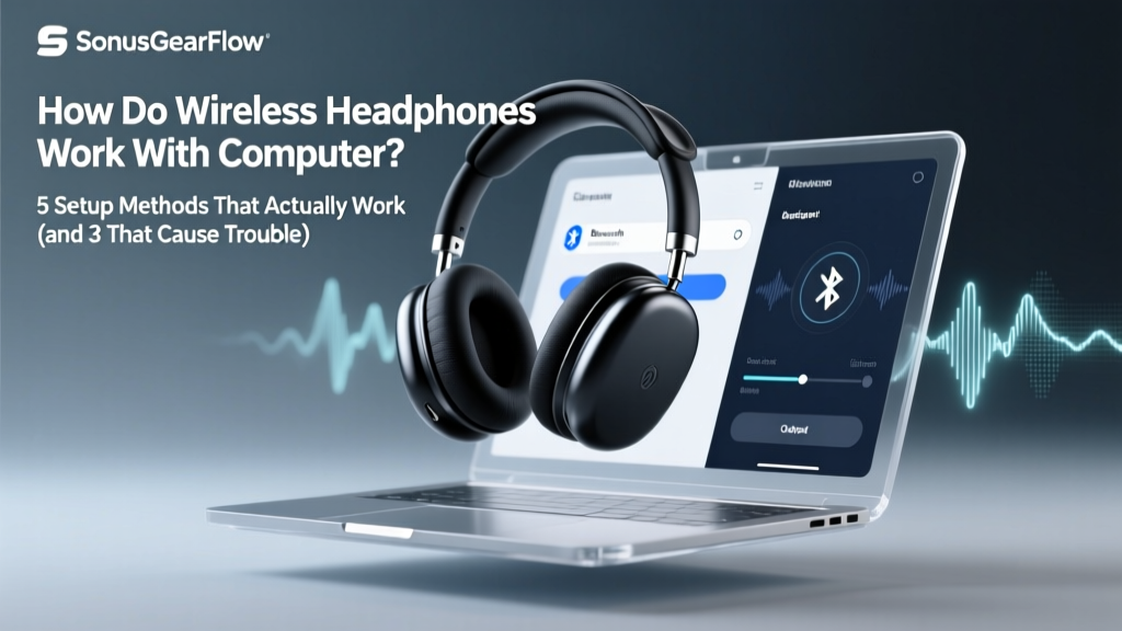 How Do Wireless Headphones Work With Computer? 5 Setup Methods That Actually Work (and 3 That Cause Lag, Dropouts, or No Sound at All)