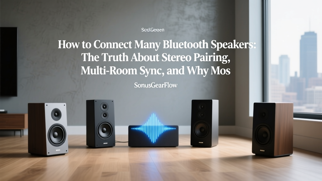 How to Connect Many Bluetooth Speakers: The Truth About Stereo Pairing, Multi-Room Sync, and Why Most 'Party Mode' Claims Are Marketing Hype (Not Engineering Reality)