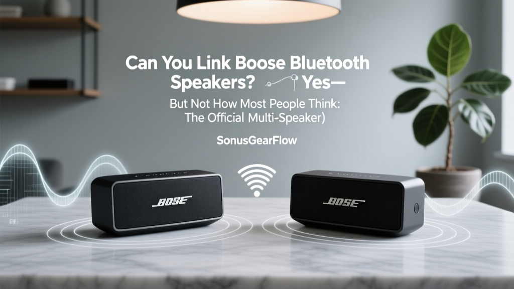 Can You Link Bose Bluetooth Speakers? Yes—But Not How Most People Think: The Official Multi-Speaker Setup Guide (2024) That Fixes Sync Lag, Audio Dropouts, and Failed Pairings in Under 90 Seconds