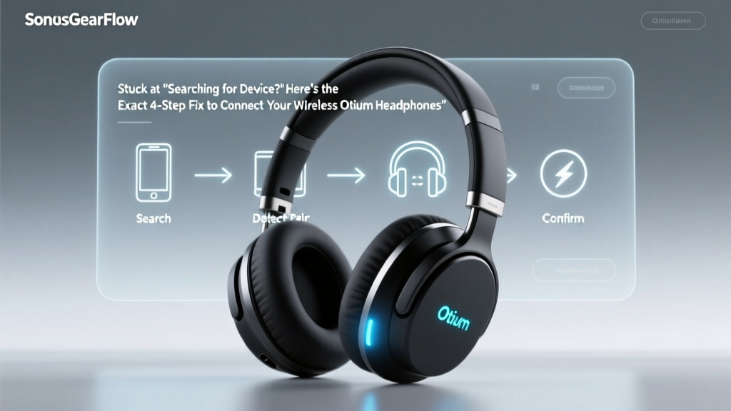 Stuck at 'Searching for Device'? Here’s the Exact 4-Step Fix to Connect Your Wireless Otium Headphones to Any Laptop (Even When otiumobile.com Doesn’t Show Instructions)