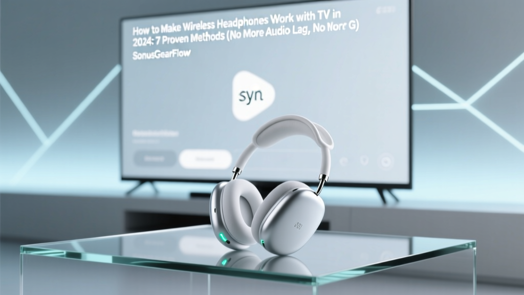 How to Make Wireless Headphones Work with TV in 2024: 7 Proven Methods (No More Audio Lag, No More Guesswork, No More $200 Dongles You Don’t Need)