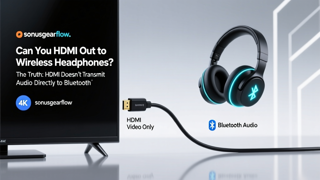 Can You HDMI Out to Wireless Headphones? The Truth: HDMI Doesn’t Transmit Audio Directly to Bluetooth — Here’s Exactly How to Bridge the Gap (Without Losing Quality or Sync)