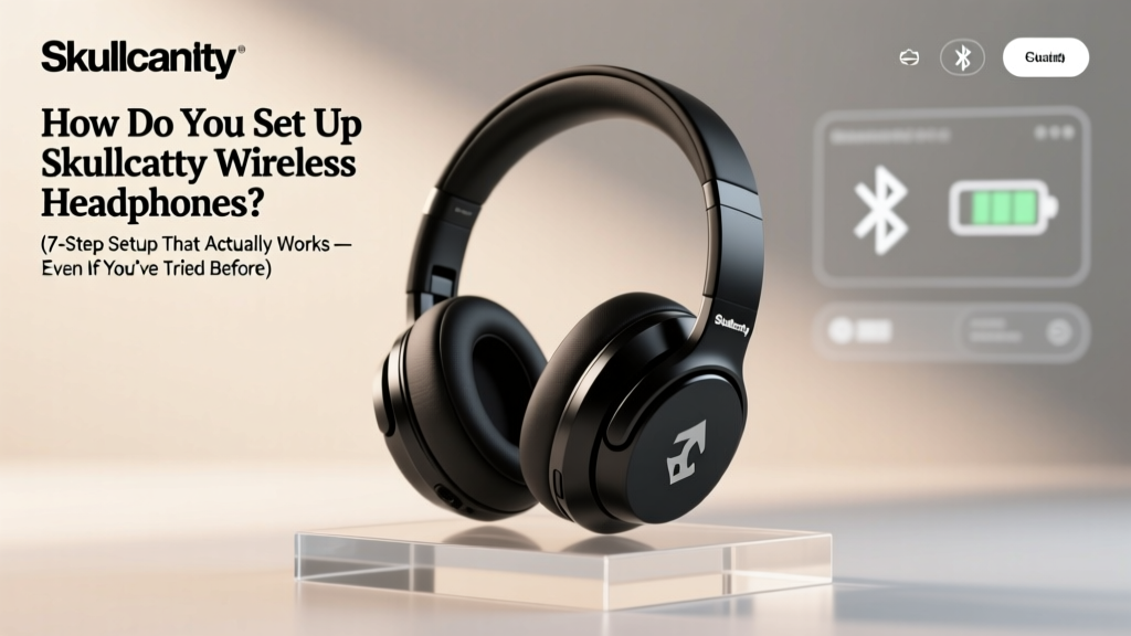 How Do You Set Up Skullcandy Wireless Headphones? (7-Step Setup That Actually Works — Even If You’ve Tried & Failed 3 Times)