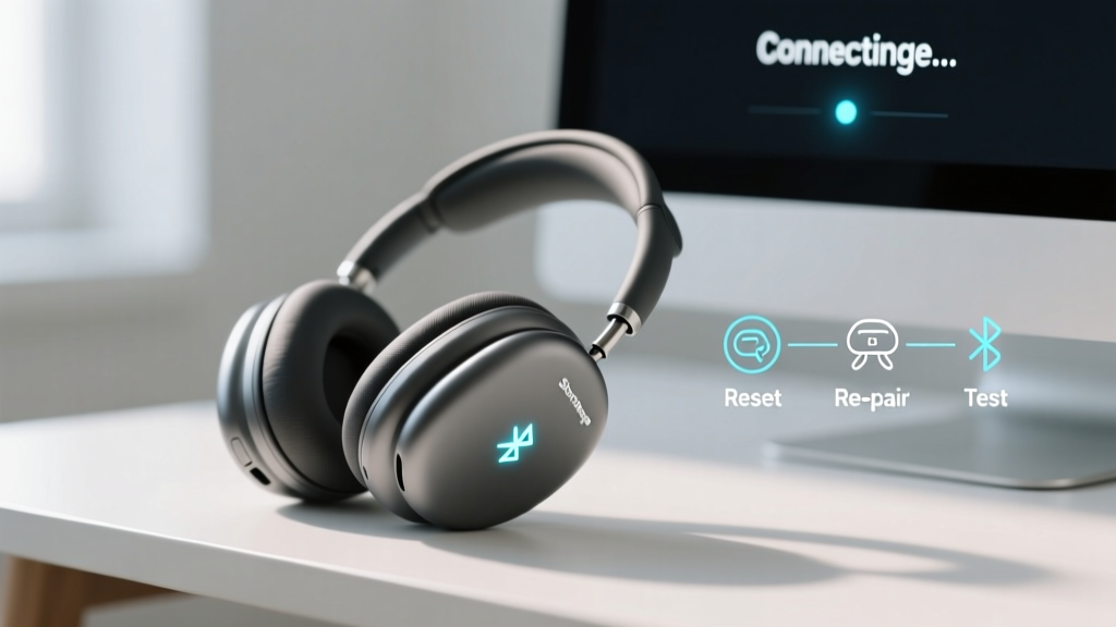 How to Pair Sharper Image Wireless Headphones (in Under 90 Seconds): The 3-Step Fix for When Bluetooth Won’t Connect, Keeps Dropping, or Shows ‘Device Not Found’ — No Tech Degree Required