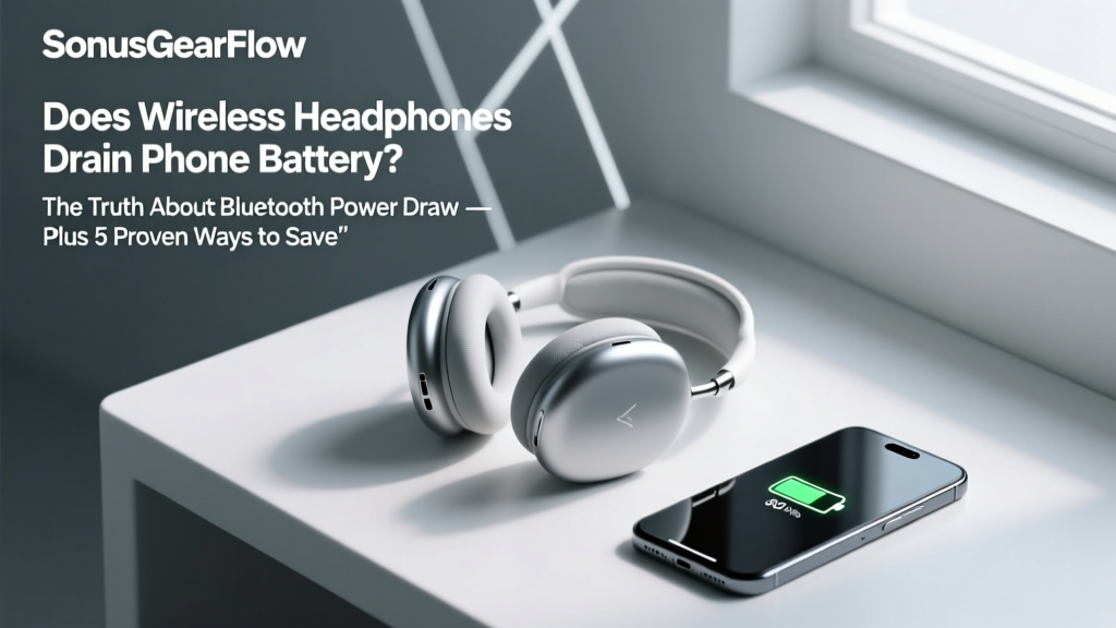 Does wireless headphones drain phone battery? The truth about Bluetooth power draw — plus 5 proven ways to cut your phone’s energy loss by up to 47% without sacrificing sound quality or convenience.