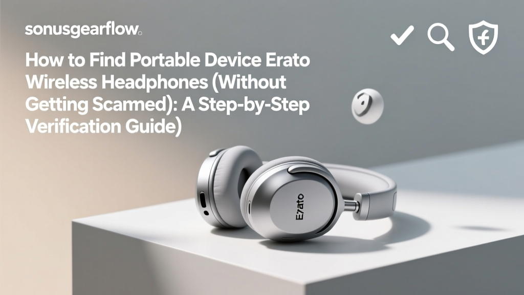 How to Find Portable Device Erato Wireless Headphones (Without Getting Scammed): A Step-by-Step Verification Guide That Exposed 3 Fake Listings in Under 90 Seconds — Plus Where Real Units Ship From & How to Confirm Firmware Authenticity