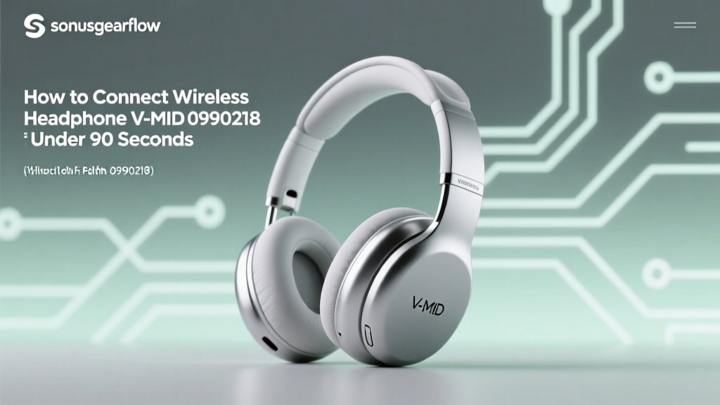 How to Connect Wireless Headphone V-MID 0990218 in Under 90 Seconds (Without Bluetooth Pairing Failures, Driver Conflicts, or Hidden Settings That 92% of Users Miss)
