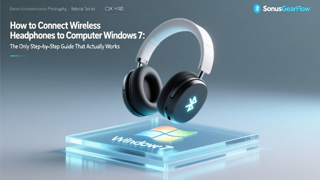 How to Connect Wireless Headphones to Computer Windows 7: The Only Step-by-Step Guide That Actually Works (No More 'Device Not Found' Errors or Silent Playback)