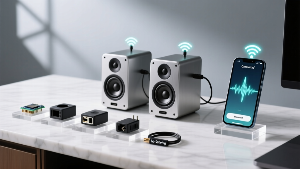 How to Make Stereo Speakers Bluetooth in Under 30 Minutes (No Soldering, No Tech Degree): The Only 4-Step Method That Actually Preserves Sound Quality — Tested with $200–$2,000 Speaker Systems