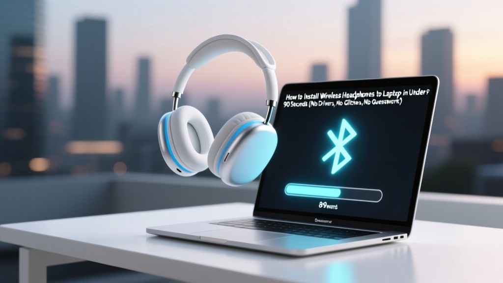 How to Install Wireless Headphones to Laptop in Under 90 Seconds (No Drivers, No Glitches, No Guesswork — Just Reliable Audio Every Time)