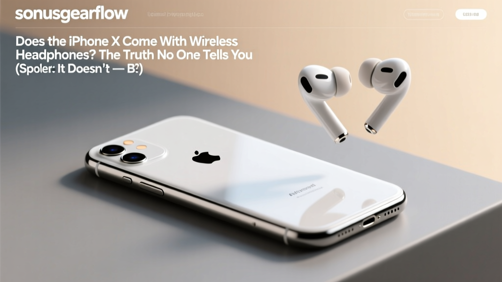 Does the iPhone X Come With Wireless Headphones? The Truth No One Tells You (Spoiler: It Doesn’t — But Here’s Exactly What *Did* Ship, What You’ll Need to Buy, and Why Apple’s Decision Still Makes Sense in 2024)