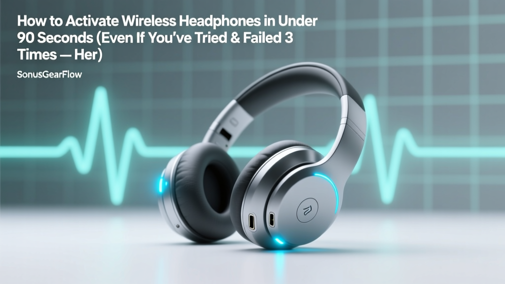 How to Activate Wireless Headphones in Under 90 Seconds (Even If You’ve Tried & Failed 3 Times — Here’s Why It’s Not Your Fault)