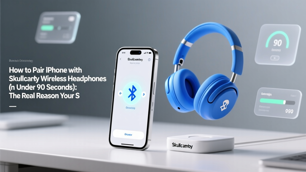 How to Pair iPhone with Skullcandy Wireless Headphones (in Under 90 Seconds): The Real Reason Your Skullcandy Won’t Connect — and Exactly How to Fix It Without Restarting Everything