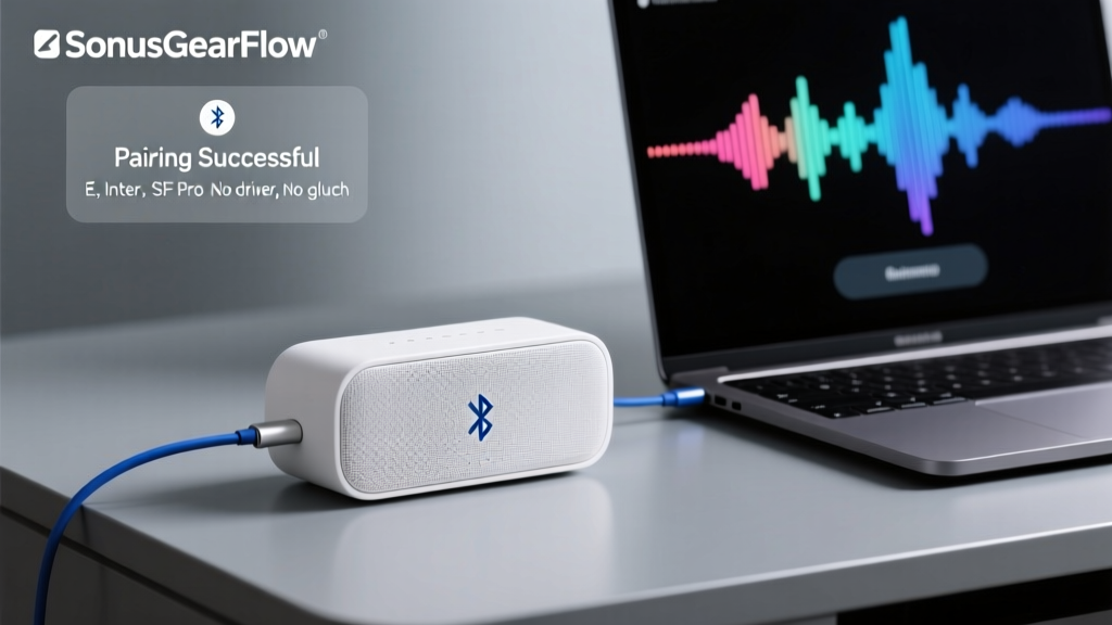 How to Hookup Bluetooth Speakers to PC in Under 90 Seconds (No Drivers, No Glitches — Just Working Sound)