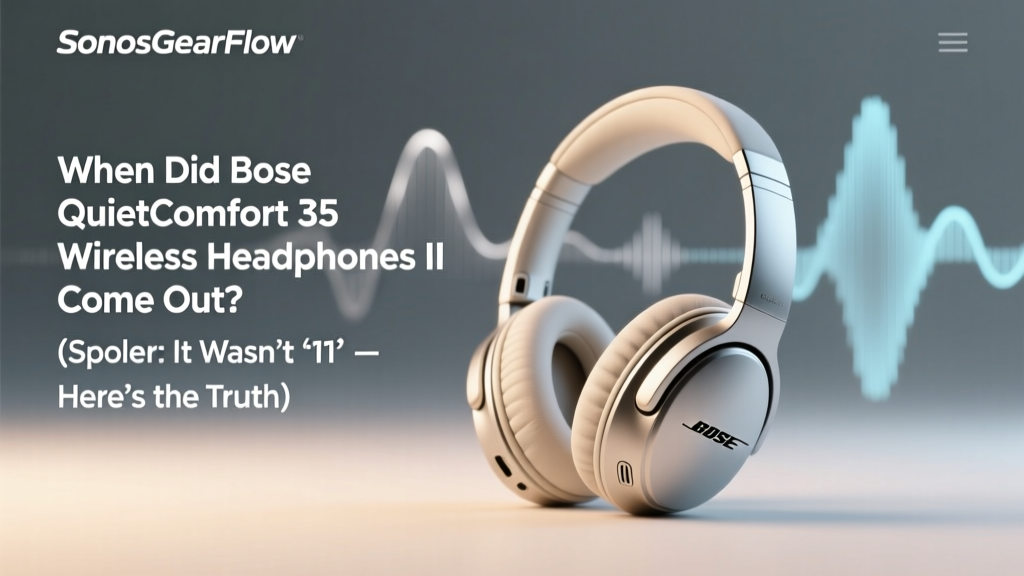 When Did Bose QuietComfort 35 Wireless Headphones II Come Out? (Spoiler: It Wasn’t ‘11’ — Here’s the Real Launch Timeline, Why the Confusion Happens, and How to Spot Fake Model Numbers Before You Buy)