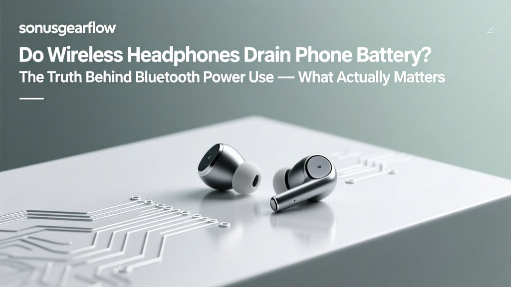 Do Wireless Headphones Drain Phone Battery? The Truth Behind Bluetooth Power Use — What Actually Burns Your Charge (and How to Cut It by Up to 40%)