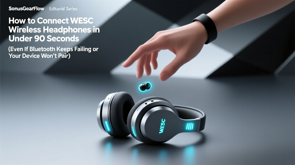 How to Connect WESC Wireless Headphones in Under 90 Seconds (Even If Bluetooth Keeps Failing or Your Device Won’t Recognize Them)