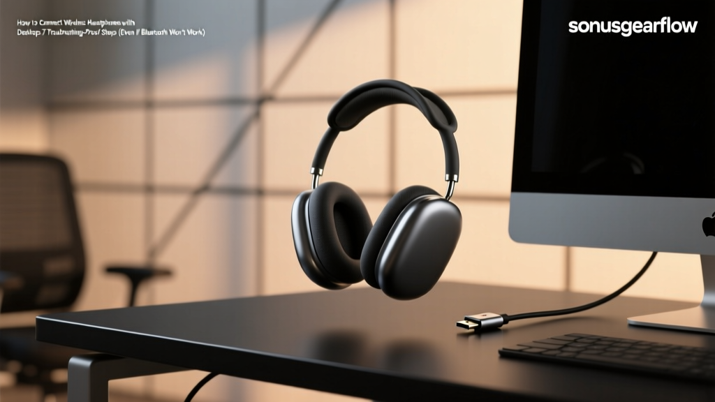 How to Connect Wireless Headphones with Desktop: 7 Troubleshooting-Proof Steps (Even If Bluetooth Won’t Pair, USB-C Is Missing, or Your PC Has No Built-In Adapter)