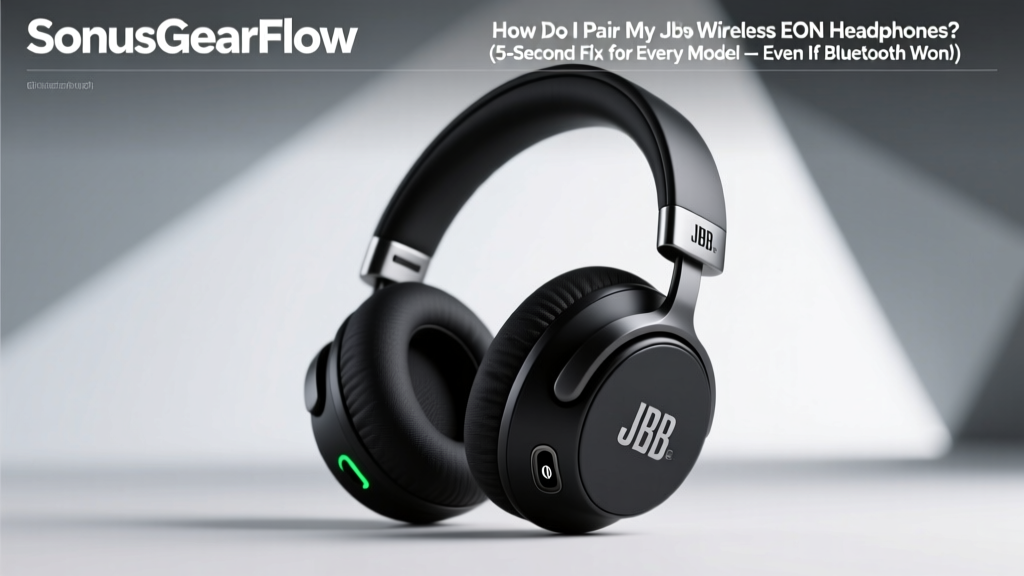 How Do I Pair My JLab Wireless EON Headphones? (5-Second Fix for Every Model — Even If Bluetooth Won’t Connect or Keeps Dropping)