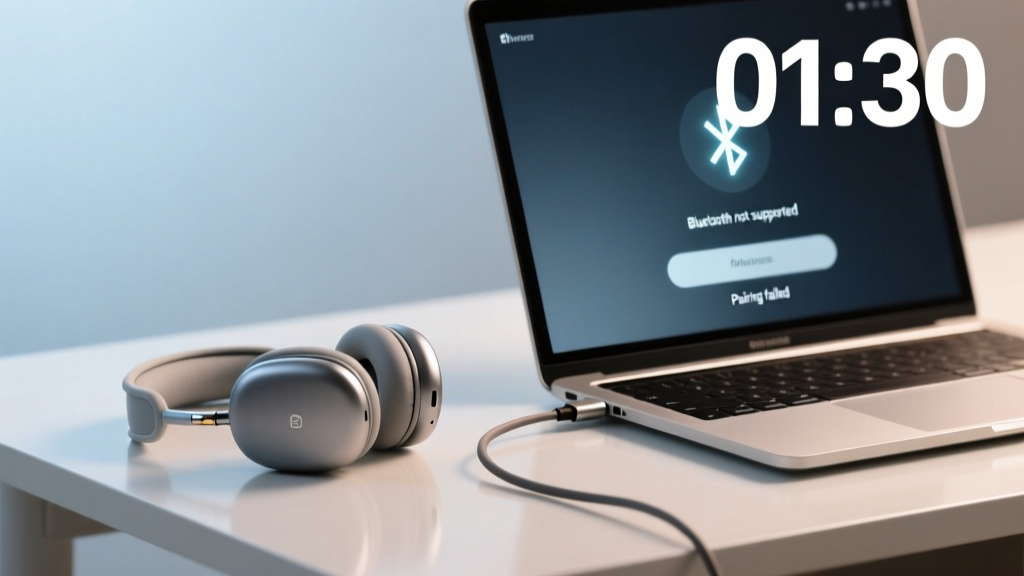 How to Connect My Wireless Headphones to Laptop in Under 90 Seconds (Even If Bluetooth Won’t Pair, Windows Keeps Forgetting, or Your Mac Says 'Not Supported')