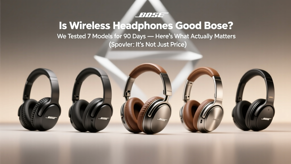 Is Wireless Headphones Good Bose? We Tested 7 Models for 90 Days — Here’s What Actually Matters (Spoiler: It’s Not Just Noise Cancellation)