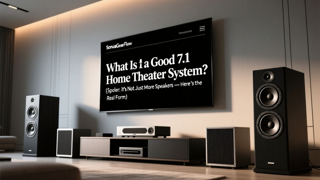 What Is a Good 7.1 Home Theater System? (Spoiler: It’s Not Just More Speakers — Here’s the Real Formula for Immersive, Balanced Sound Without Wasting $2,000)