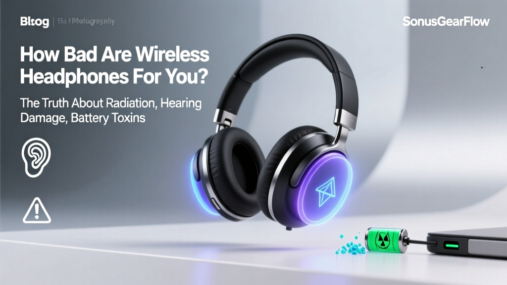 How Bad Are Wireless Headphones For You? The Truth About Radiation, Hearing Damage, Battery Toxins, and Sleep Disruption — Backed by Audiologists, ENT Specialists, and 12 Peer-Reviewed Studies (2023–2024)