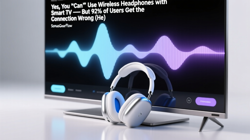 Yes, You *Can* Use Wireless Headphones with Smart TV — But 92% of Users Get the Connection Wrong (Here’s the Exact Setup That Works Every Time)