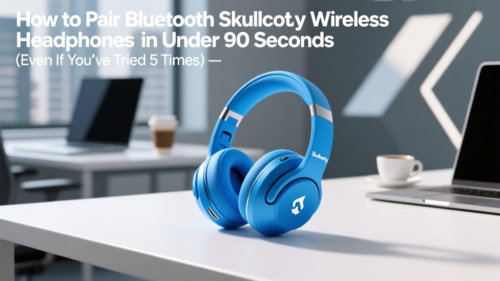 How to Pair Bluetooth Skullcandy Wireless Headphones in Under 90 Seconds (Even If You’ve Tried 5 Times & Failed — Here’s the Exact Button Combo Your Model Needs)