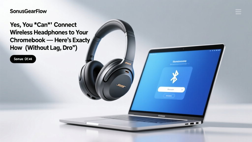 Yes, You *Can* Connect Wireless Headphones to Your Chromebook — Here’s Exactly How (Without Lag, Dropouts, or Frustration in 2024)