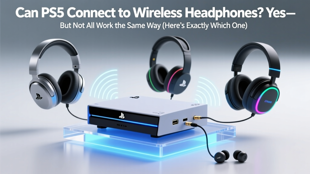 Can PS5 Connect to Wireless Headphones? Yes — But Not All Work the Same Way (Here’s Exactly Which Ones Do, How to Set Them Up, and Why Bluetooth Fails Without Adapters)