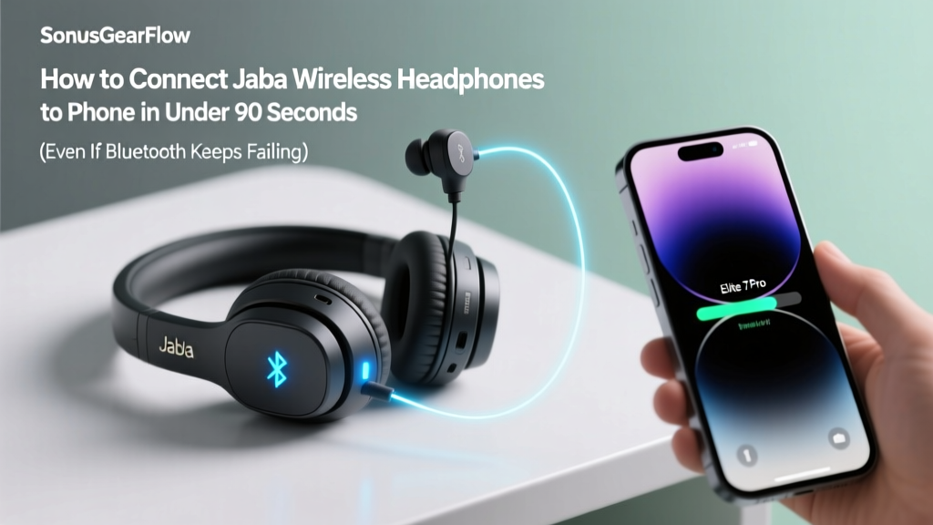 How to Connect Jabra Wireless Headphones to Phone in Under 90 Seconds (Even If Bluetooth Keeps Failing or Your Model Isn’t Listed)