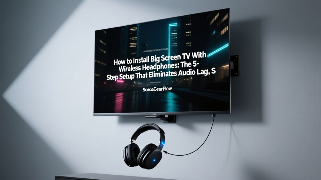 How to Install Big Screen TV With Wireless Headphones: The 5-Step Setup That Eliminates Audio Lag, Sync Issues, and Bluetooth Dropouts (Even on Older TVs)