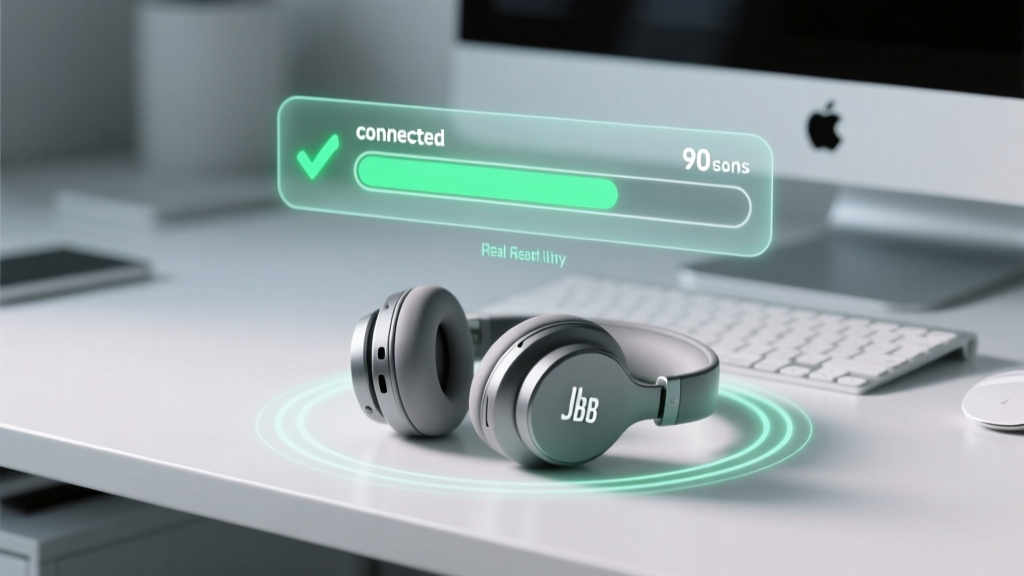How to Connect JLab Wireless Headphones to Mac in Under 90 Seconds (No Pairing Failures, No Audio Dropouts — Just Reliable, Crystal-Clear Sound Every Time)