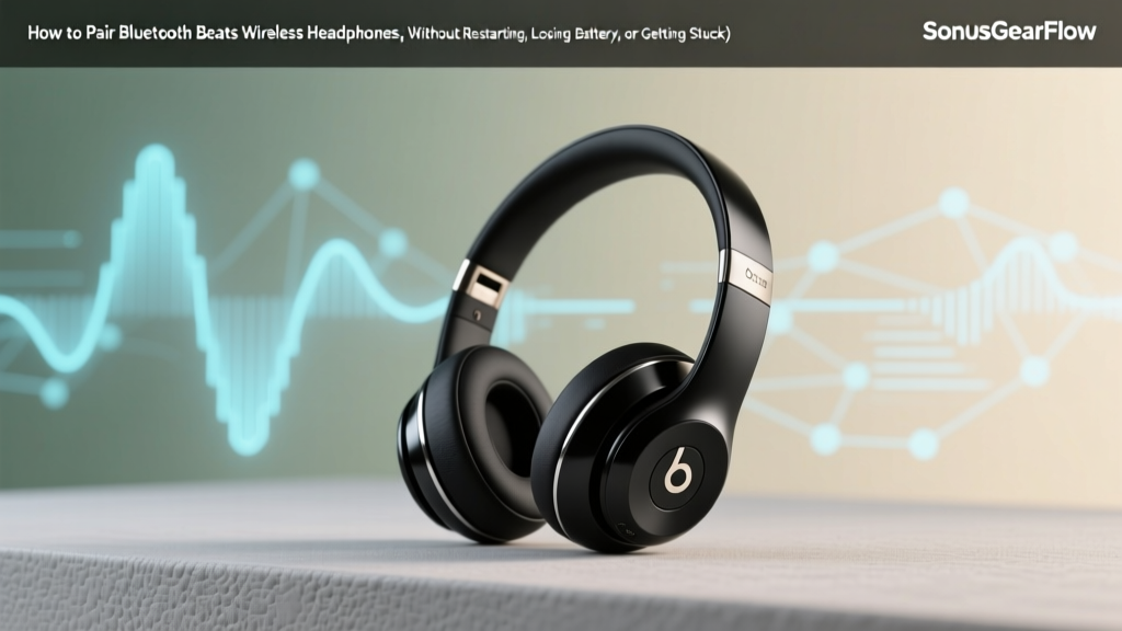 How to Pair Bluetooth Beats Wireless Headphones (Without Restarting, Losing Battery, or Getting Stuck in Loop Mode) — A 4-Step Fix That Works Every Time