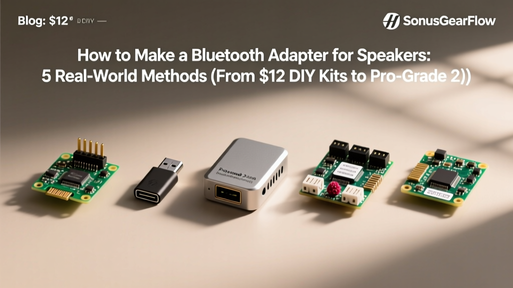 How to Make a Bluetooth Adapter for Speakers: 5 Real-World Methods (From $12 DIY Kits to Pro-Grade 24-bit DAC Solutions — No Soldering Required in 3 Cases)