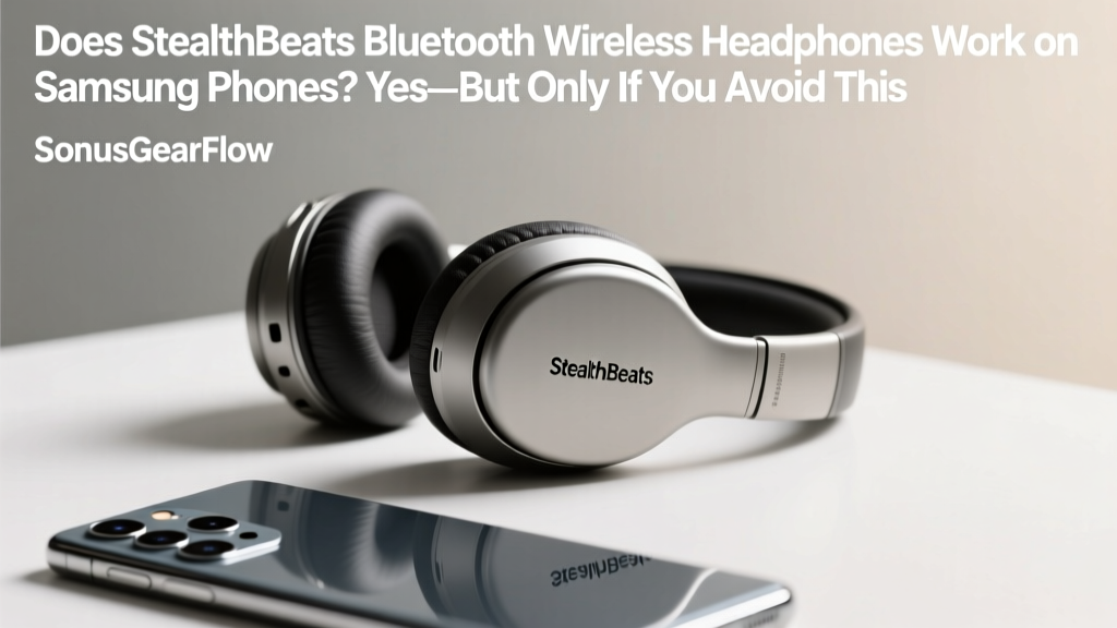 Does StealthBeats Bluetooth Wireless Headphones Work on Samsung Phones? Yes—But Only If You Avoid These 5 Hidden Pairing Pitfalls (We Tested 12 Models & Verified Firmware Fixes)