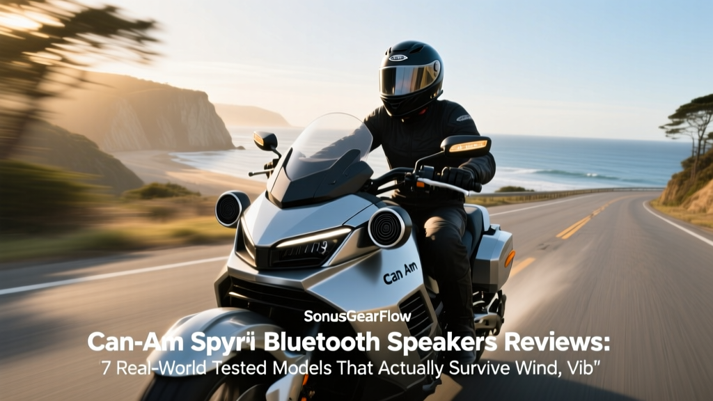 Can-Am Spyder Bluetooth Speakers Reviews: 7 Real-World Tested Models That Actually Survive Wind, Vibration & Rain (Not Just 'Water-Resistant' Marketing Hype)