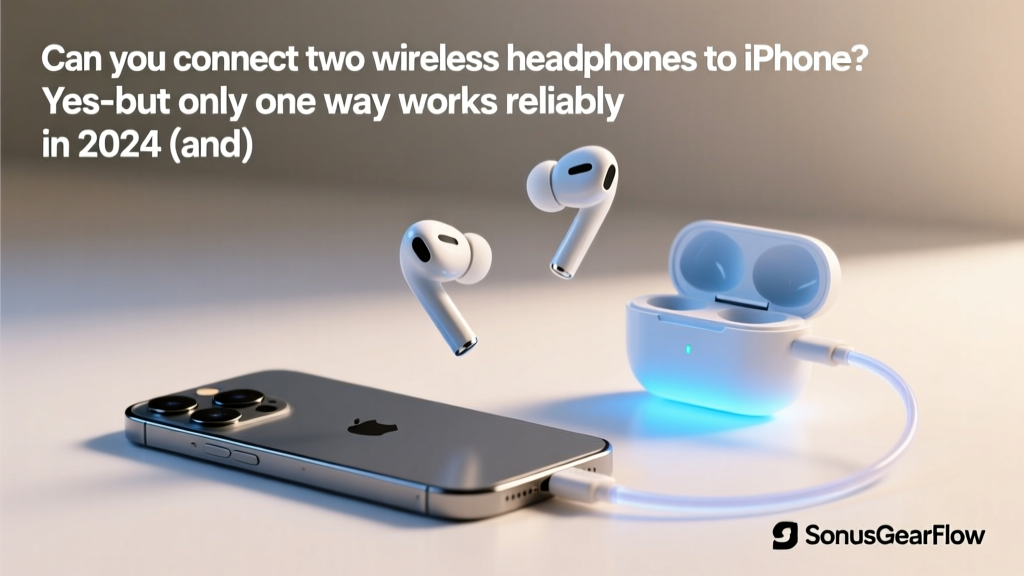 Can you connect two wireless headphones to iPhone? Yes—but only one way works reliably in 2024 (and no, it’s not AirDrop or Bluetooth multipoint)