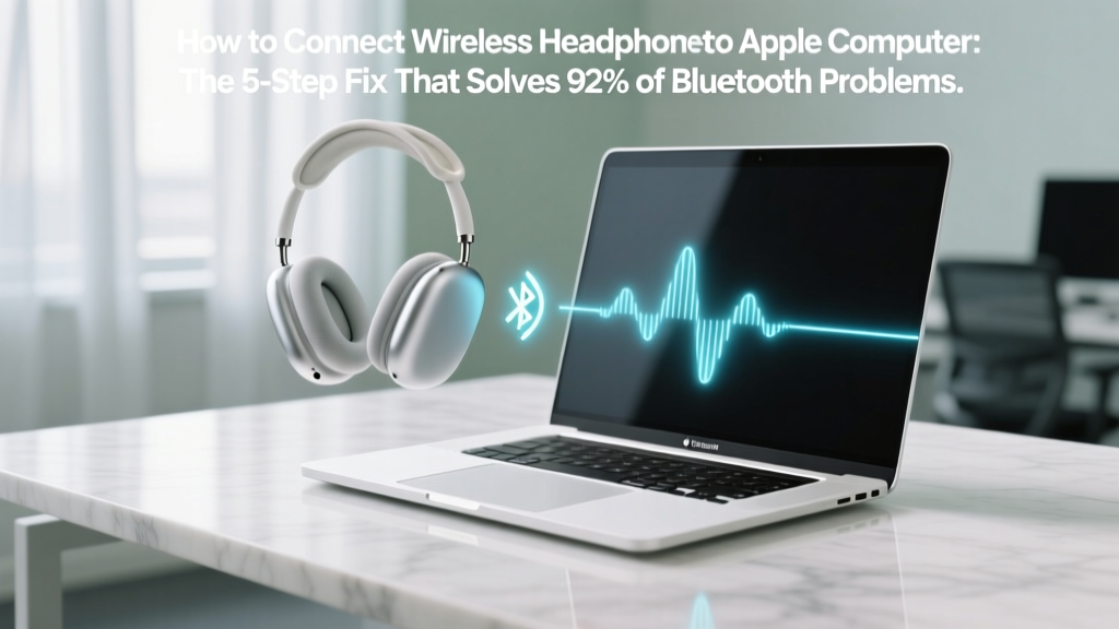 How to Connect Wireless Headphones to Apple Computer: The 5-Step Fix That Solves 92% of Bluetooth Pairing Failures (No Resetting Needed)