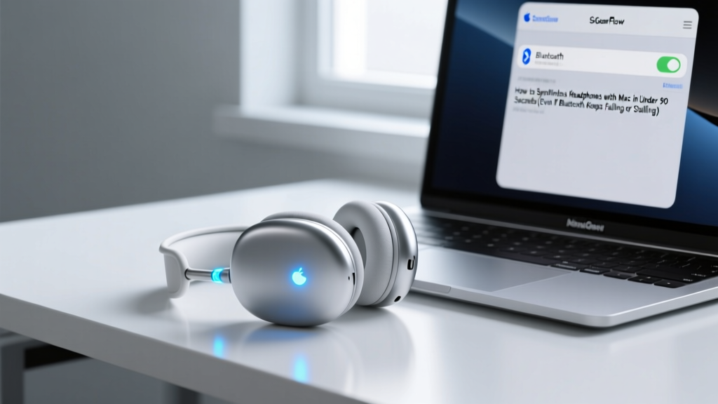 How to Synch Wireless Headphones with Mac in Under 90 Seconds (Even If Bluetooth Keeps Failing or Shows 'Not Supported' — Here’s the Real Fix)